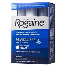 3 chai Rogaine mọc tó c men's foam nguyên hộp 3 chai. Date như hình