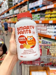 KẸO BỔ VITAMIN SMARTY PANTS KIDS 180 VIÊN MỸ
