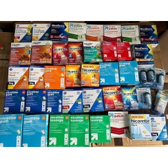 VIÊN NGẬM HỖ TRỢ CAI THUỐC LÁ NICORETTE NICOTINE POLACRILEX LOZENGE 2MG COATED ICE MINT VỈ 80 VIÊN CỦA MỸ