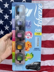 Nước hoa ô tô Febreze Air Freshener Car Vent Clips kẹp ống gió xe hơi [Hàng Mỹ]