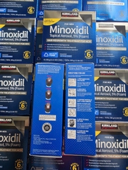 COMBO 1 hộp 6 chai Bọt Mọc Tóc Kirkland Signature Minoxidil 5% Foam Cho Nam Giới