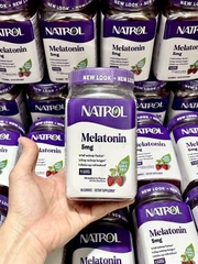Kẹo Dẻo Hỗ Trợ Giấc Ngủ Natrol Melatonin 5mg – Hộp 180 Viên