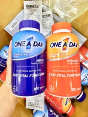 [CHÍNH HÃNG MỸ] Vitamin Tổng Hợp Cho Nam Giới One A Day Men's Complete Multivitamin dưới 50 tuổi