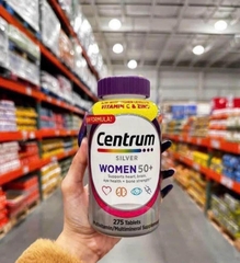 [CHÍNH HÃNG MỸ] Vitamin Tổng Hợp Cho Nam Giới Centrum Silver Men 50+ – Hộp 275 Viên