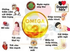Hàng Mỹ Dầu cá Fish Oil Omega 3 Nature's Bounty 1000mg/250 viên