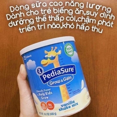 mẫu mới Sữa pediasure Vani của Mỹ 400g date 2025