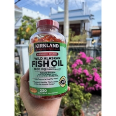 Fish oil 𝐀𝐥𝐚𝐬𝐤𝐚 𝐊𝐢𝐫𝐤𝐥𝐚𝐧𝐝 𝐒𝐢𝐠𝐧𝐚𝐭𝐮𝐫𝐞 𝟏𝟒𝟎𝟎 𝐦𝐠 𝟐𝟑𝟎 𝐯𝐢ê𝐧