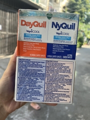 [HÀNG MỸ] 24 viên giảm c ảm cú m Vicks DayQuil NyQuil VapoCool Severe Cold & Flu + Congestion