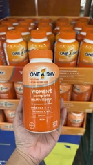 Vitamin Tổng Hợp Cho Nữ Giới One A Day Women's Complete Multivitamin dưới 50 tuổi