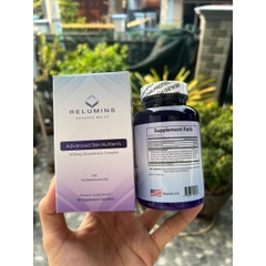 Viên hỗ trợ Trắng Da Glutathione Relumins Advance White 1650mg Glutathion Complex 90 viên