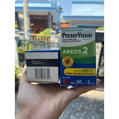 Viên uốn,g bổ mắt PreserVision Areds 2 Formula 120 viên Mỹ