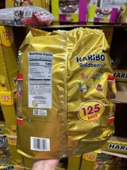 BỊCH LỚN DATE XA HÀNG USA - KẸO DẺO HARIBO GOLDBEARS 125 gói 1.42kg