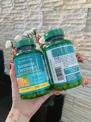 VIÊN UỐNG TINH CHẤT NGHỆ PURITAN'S PRIDE TURMERIC CURCUMIN 500MG 180 VIÊN CỦA MỸ