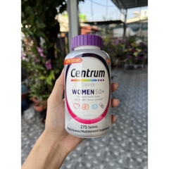 [CHÍNH HÃNG MỸ] Vitamin Tổng Hợp Cho Nữ Trên 50 Tuổi Centrum Silver Women 50+ – Hộp 275 Viên