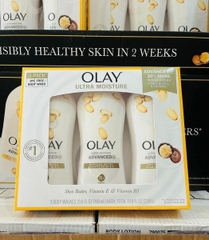 Sữa tắm Olay Advanced Moisture 700ml (Set  3 chai) MỸ