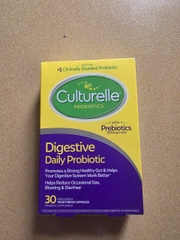 [CHÍNH HÃNG MỸ] Men Vi Sinh Culturelle Digestive Daily Probiotic – Hỗ Trợ Hệ Tiêu Hóa Khỏe Mạnh (30 Viên)