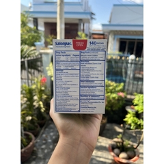 Có tách lẻ Miếng dán Salonpas của Mỹ. Hộp 140 miếng