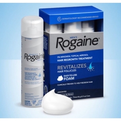 3 chai Rogaine mọc tó c men's foam nguyên hộp 3 chai. Date như hình