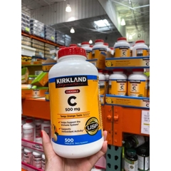 Kẹo ngậm bổ sung Vitamin C Kirkland Signature Vitamin C 500mg 500 viên