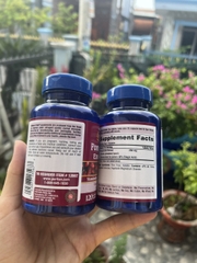 MẪU MỚI - VIÊN UỐN G CHỐNG NẮNG LỰU PURITAN'S PRIDE POMEGRANATE EXTRACT 250MG 120 VIÊN