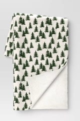 Chăn Mền Mỹ Threshold Plush Throw siêu mềm mịn 1m27x1m52