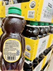 [Date 12/2025] Mật Ong Gấu Hữu Cơ Kirkland Organic Raw Honey 680g Chính hãng Mỹ