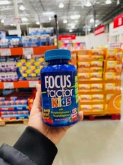 [Chính Hãng] Kẹo Nhai Hỗ Trợ Trí Não Cho Bé Focus Factor Fof Kids 150 Viên Của Mỹ