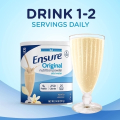 [CHÍNH HÃNG MỸ] Sữa Bột Ensure Original Nutrition Powder Hương Vanilla – Lon 400g