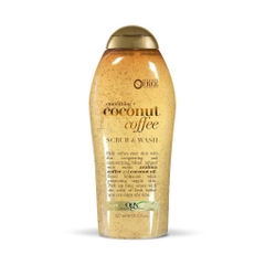 SỮA TẮM TẨY TẾ BÀO CHẾT OGX BODY SCRUB & WASH CHAI 577ML CỦA MỸ
