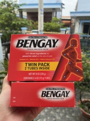 8/25 Kem xoa bóp BENGAY ULTRA STRENGTH củaMỸ- Hộp gồm 2 tuýp x 113g