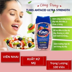[HCM]Kẹo Ngậm Tums 100 Viên