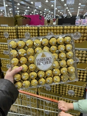 HÀNG MỸ Sô cô la FERRERO ROCHER 48 viên. socola date 2/2025