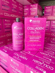 COLLAGEN DẠNG NƯỚC KẾT HỢP BIOTIN ZENA NUTRITION LIQUID COLLAGEN + BIOTIN CHAI 900ML CỦA MỸ