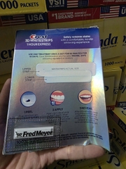 LEVEL 12 -28 Miếng dán trắng răng Crest 3D Whitestrips 1 Hour Express (Hộp 20 miếng) HÀNG MỸ