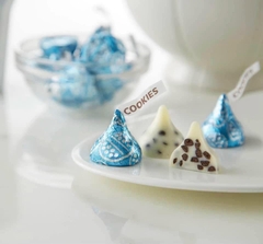 Kẹo Chocolate hershey's kisses 315g cookies 'n' creme màu xanh hàng Mỹ