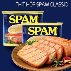 🥩 THỊT HỘP SPAM CLASSIC HORMEL LỐC 8 HỘP ĐẠI TIẾT KIỆM CỦA MỸ
