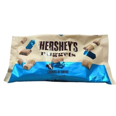 Date 2025 Kẹo Socola Hershey’s Nuggets Cookies ‘N’ Creme White Chocolate 344g