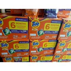 Gói 39 Viên giặt Tide 3in1 Mỹ , Giặt + Tẩy + Bảo Vệ Màu, Thơm Hương hoa