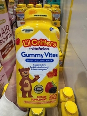 Gummy Vites Multivitamin – kẹo dẻo gấu 300 viên giúp bé bổ sung Vitamin A, C, D, E, B6, B12… ngon miệng mà vẫn đủ chất -