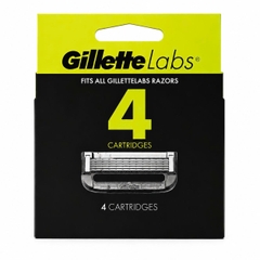 [HÀNG MỸ] Hộp 4 Đầu Lưỡi Dao Cạo GilletteLabs Cartridges Cao Cấp