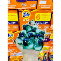 Gói 39 Viên giặt Tide 3in1 Mỹ , Giặt + Tẩy + Bảo Vệ Màu, Thơm Hương hoa