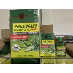 Dầu khuynh diệp chống muỗi Con Ó của Mỹ Eagle Brand Eucalyptus Oil Plus 25ml