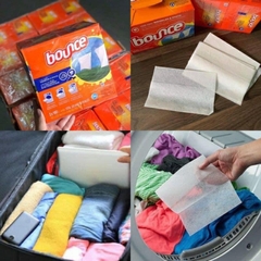 Giấy thơm Bounce xuất xứ Mỹ 160 tờ dùng cho máy sấy, ướp quần áo