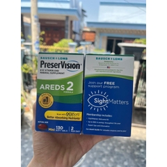 Viên uống sáng mắt cho người lớn Preservision AREDS2 Formula 130 Mini Softgels