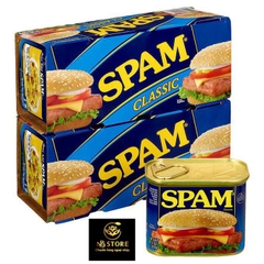🥩 THỊT HỘP SPAM CLASSIC HORMEL LỐC 8 HỘP ĐẠI TIẾT KIỆM CỦA MỸ