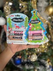 Set 4 cây Son Dưỡng Môi CHAPSTICK Nam /Nữ, Son Dưỡng Ẩm chính hãng (4g)