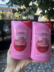Sữa tắm gội 2in1 cho bé L'oreal Kids chai 250ml hương dâu
