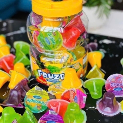 [CHÍNH HÃNG MỸ] Thạch Trái Cây Fruzel Assorted Natural Fruit Jelly – Thơm Ngon, Tự Nhiên, Không Chất Béo