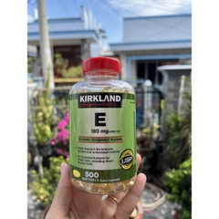 Viên Vitamin E 400 IU 500 Viên Kirkland Của Mỹ
