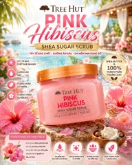 ✨ TẨY TẾ BÀO CHẾT BODY ĐƯỜNG DƯỠNG ẨM TREE HUT SHEA SUGAR BODY SCRUB HŨ 510G CỦA MỸ